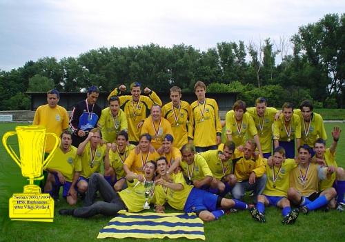 MŠK Hurbanovo, víťaz V. ligy Východ 2003/2004